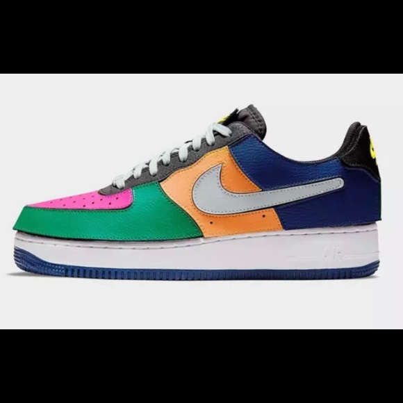 Nike Other - Nike AF 1 Men's 10.5 Shoes Black/Lethal Fuchsia/Orange Chalk/ Grey DB2576-001